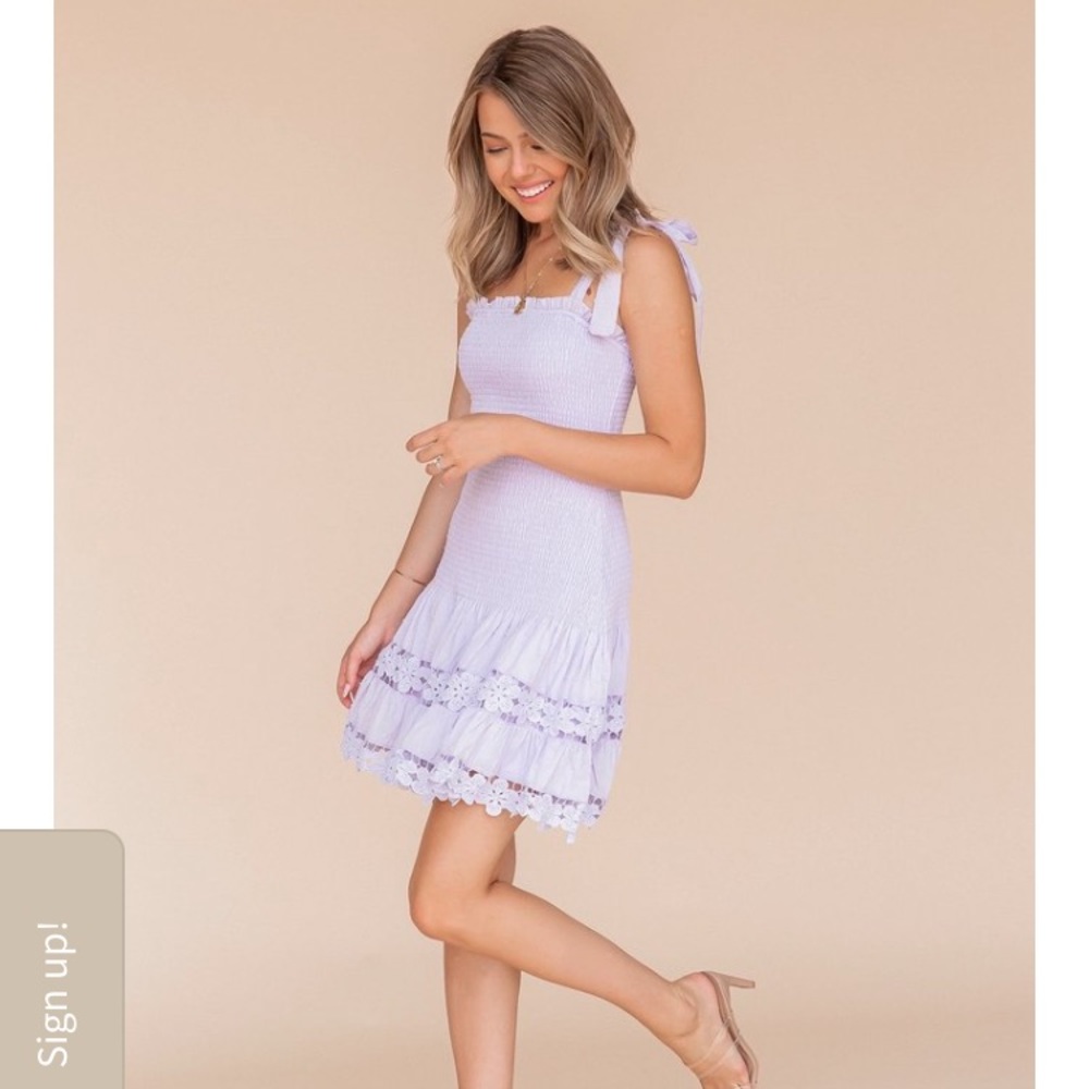 Llacie Luanne Lavender Dress